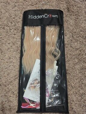 Hidden Crown DayDream 14” Halo Hair Extensions Butter Blonde Mix 2412
